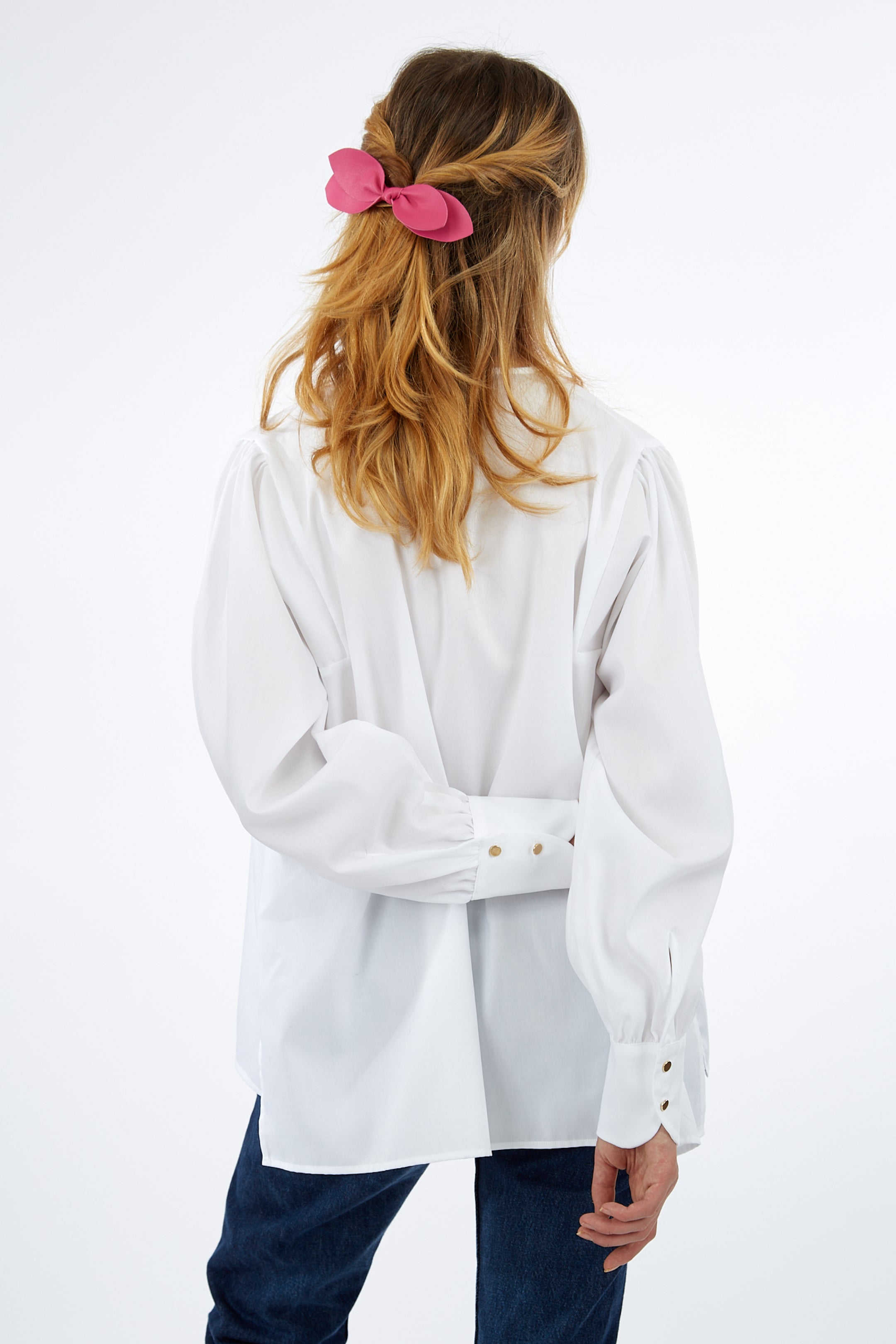 Chemisier blanc pour femme Romée | Chemise Luxe