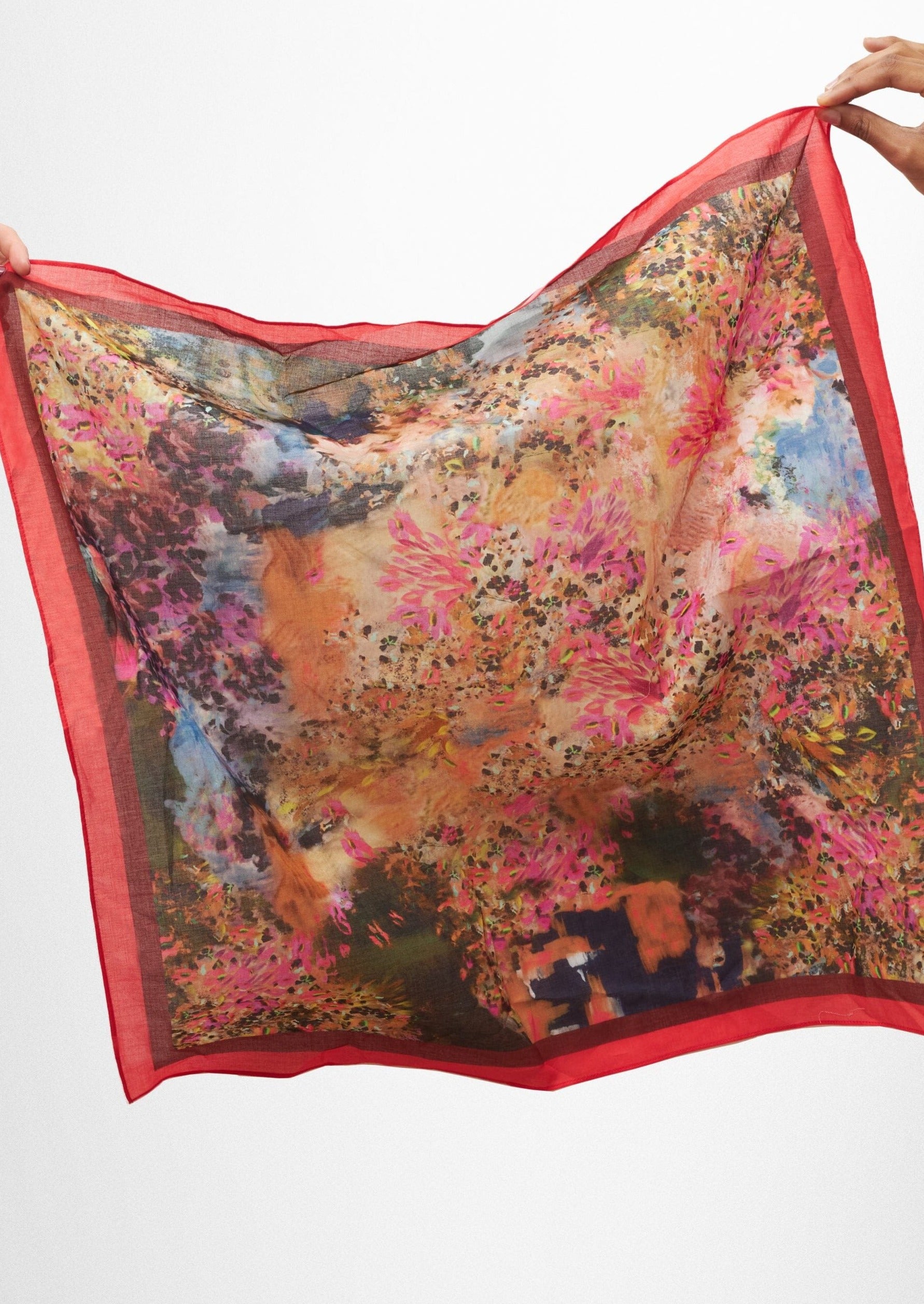 Foulard fuchsia Midi Accessoires Ma boutique