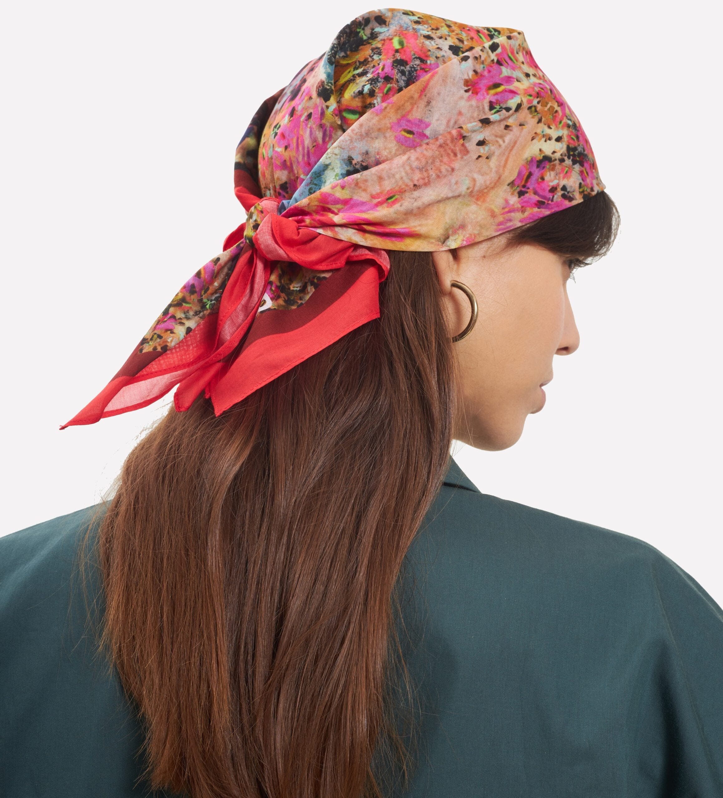 Foulard fuchsia Midi Accessoires Ma boutique